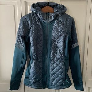 Athleta Hooded Quilted Jacket Size Small
